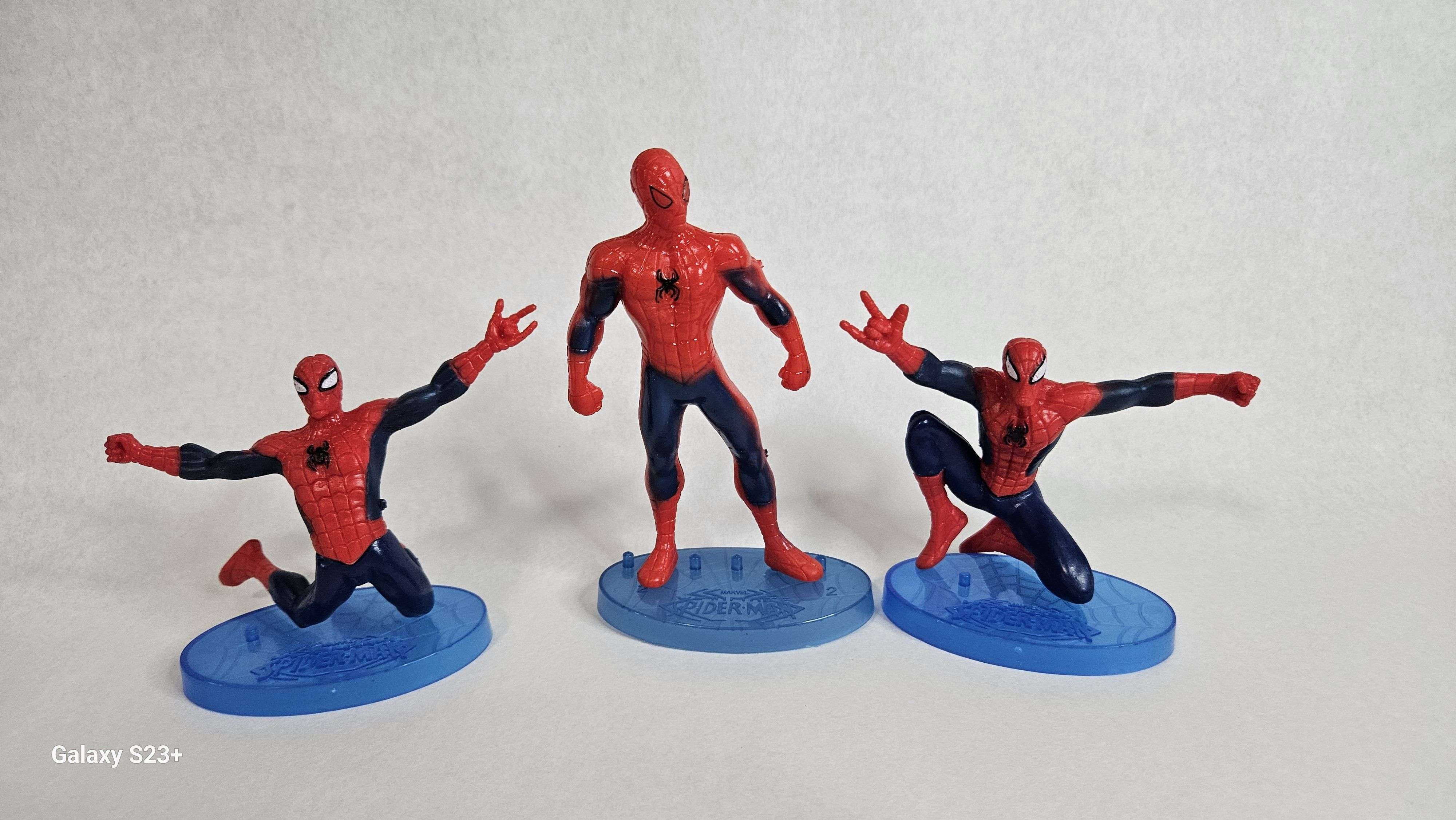 Spiderman figurines