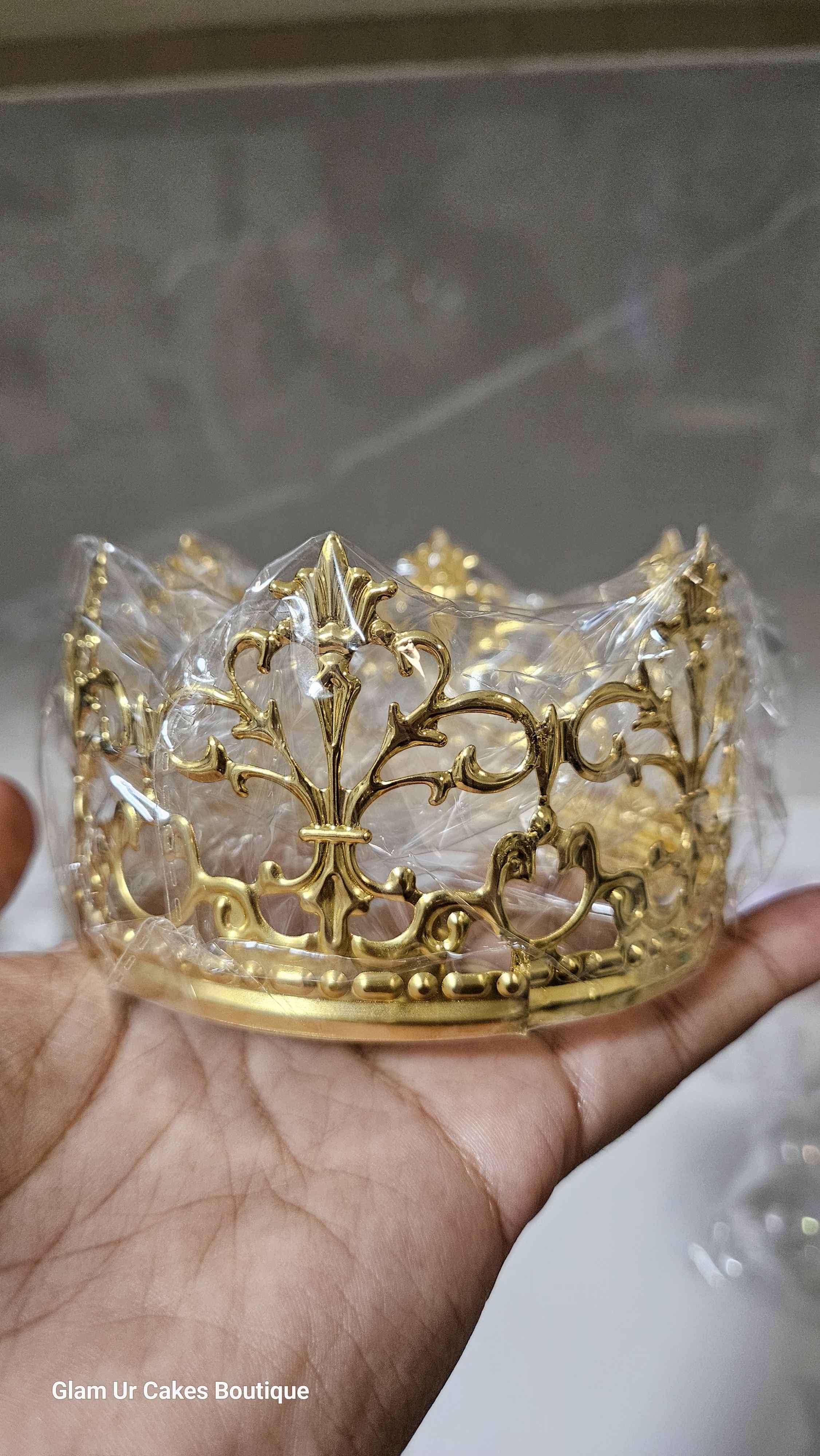 3.78" and 5" Gold crown